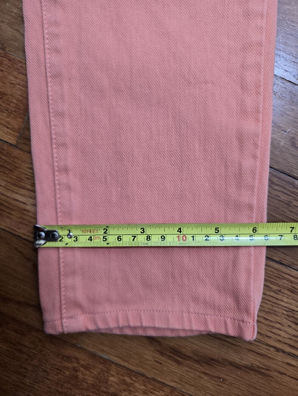 J.McLaughlin Orange Skinny Jeans Sz.6 Casual 5 Pocket Denim Cotton Pants - Picture 13 of 13